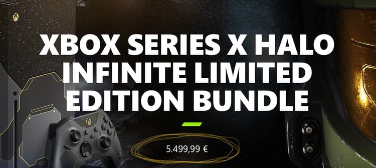 Xbox Series X Halo Infinite Limited Edition Bundle  Xbox