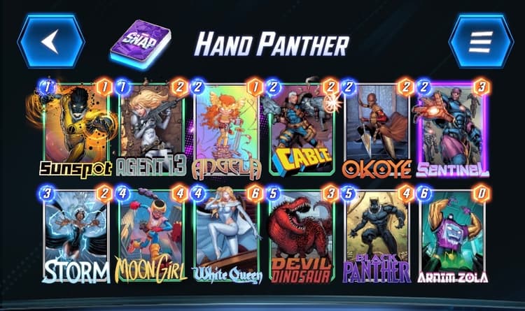 hand panther