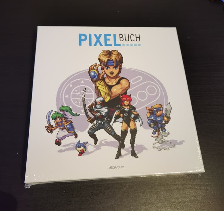 Frisch gekauft-pixelbuch